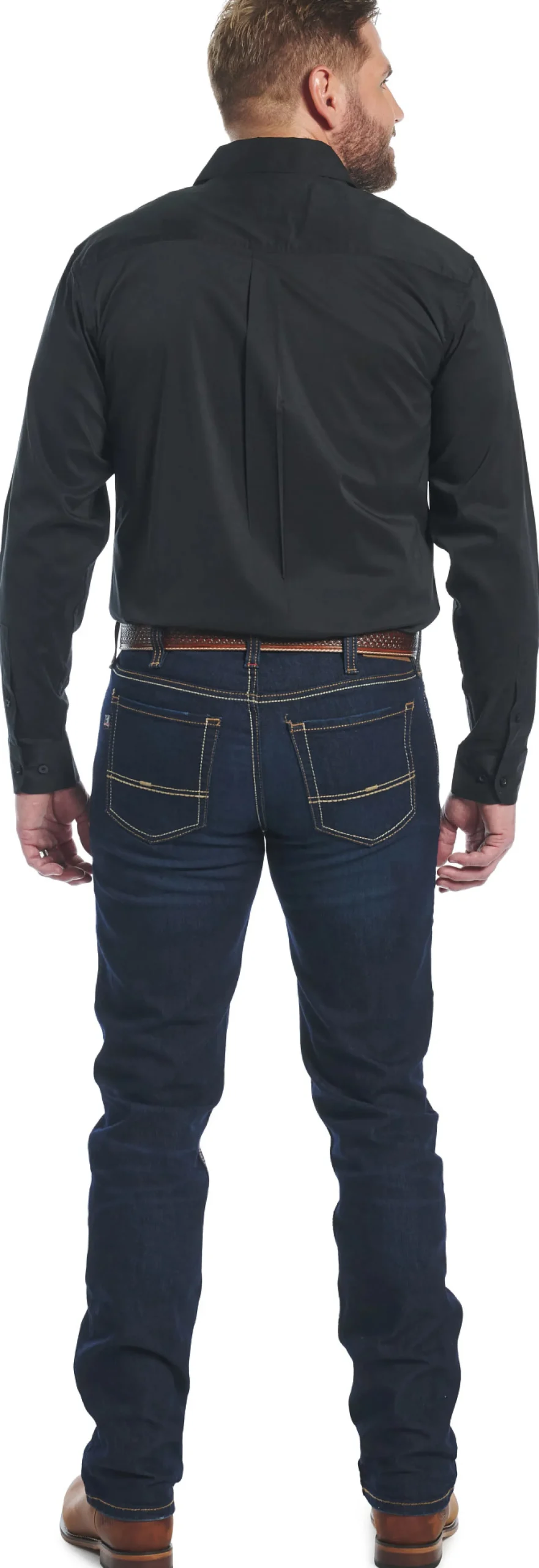 Justin Boots 1879 Modern Slim Dark Wash Outlet