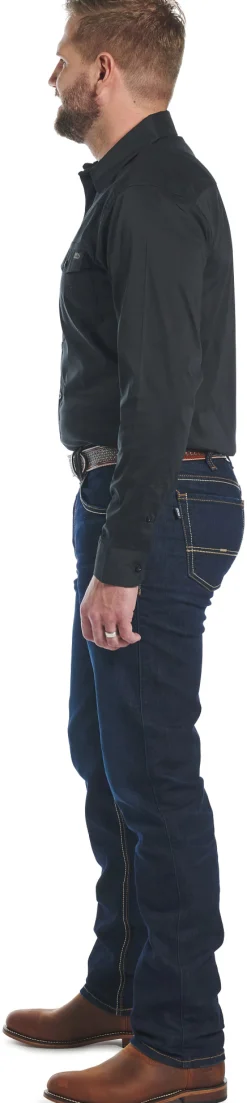 Justin Boots 1879 Modern Slim Dark Wash Outlet