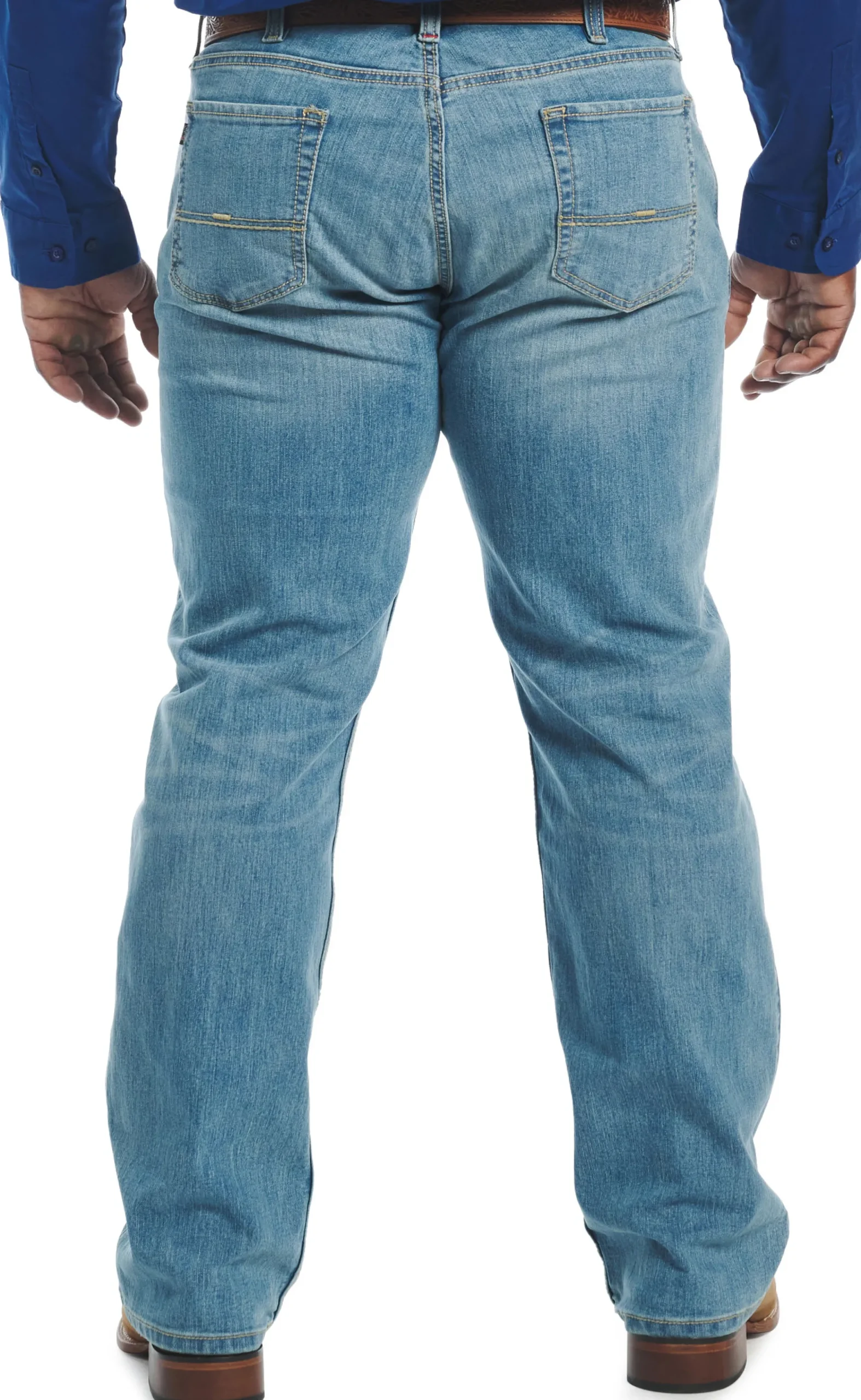 Justin Boots 1879 Relaxed Bootcut Light Wash New