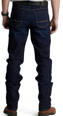 Justin Boots 1879 Straight Leg Dark Wash New
