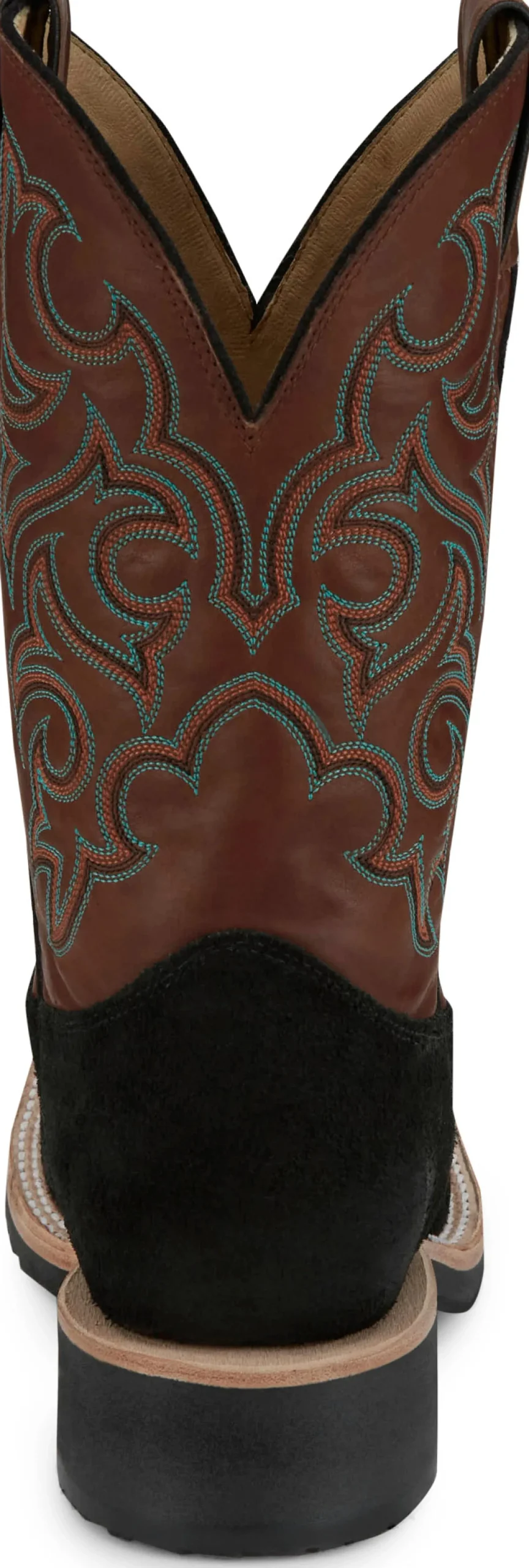 Justin Boots Alamo 11" Roughout Black Outlet
