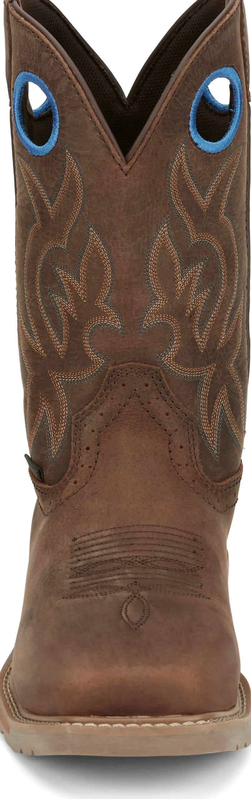 Justin Boots All Around 11" Waterproof Steel Toe Walnut Best