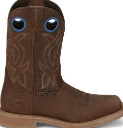 Justin Boots All Around 11" Waterproof Walnut Online