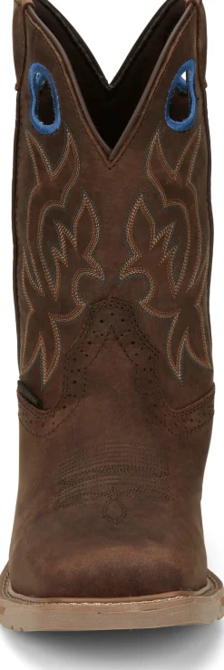 Justin Boots All Around 11" Waterproof Walnut Online