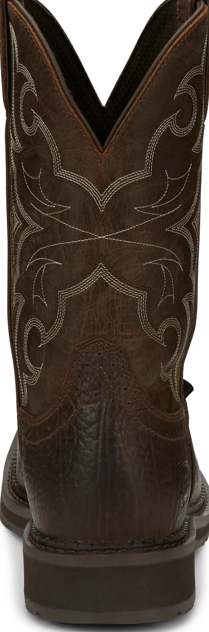 Justin Boots Amarillo 11" Steel Toe Aged Brown