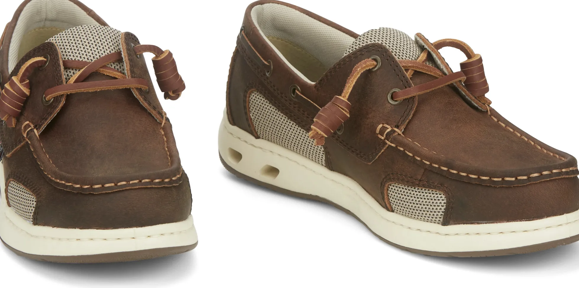 Justin Boots Angler Slip-On Casual Shoe Cigar Brown Clearance