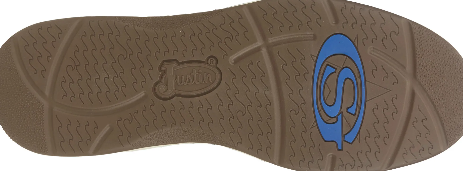 Justin Boots Angler Slip-On Casual Shoe Cigar Brown Clearance