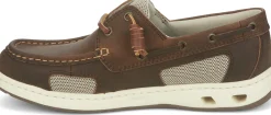 Justin Boots Angler Slip-On Casual Shoe Cigar Brown Clearance