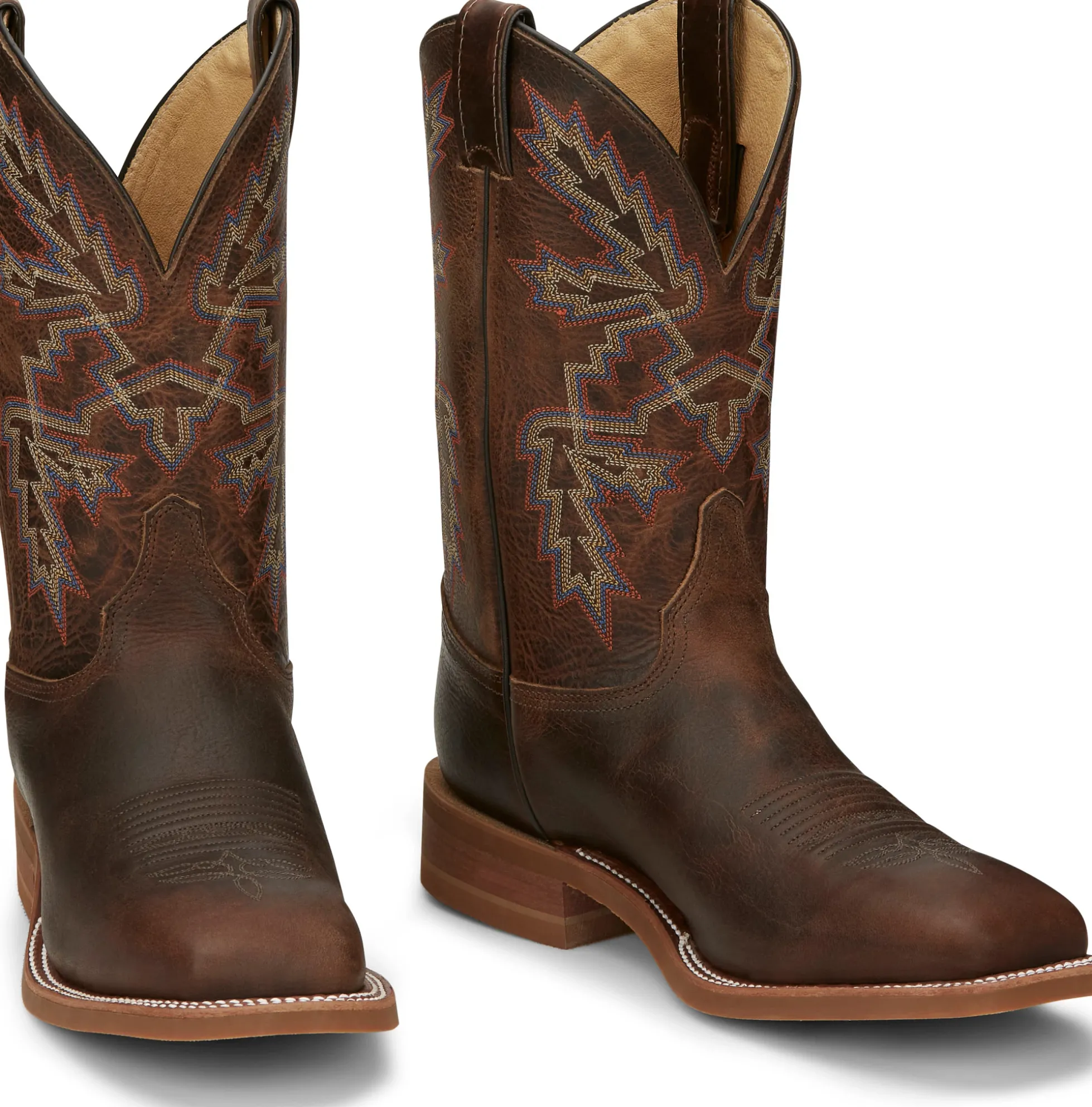 Justin Boots Bender 11" Western Boot Dark Brown Best
