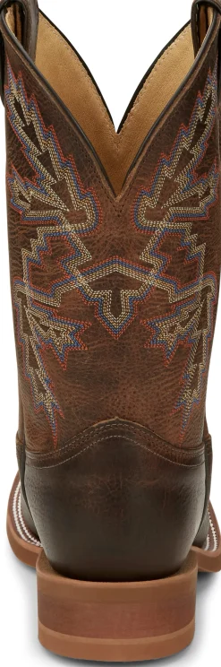 Justin Boots Bender 11" Western Boot Dark Brown Best