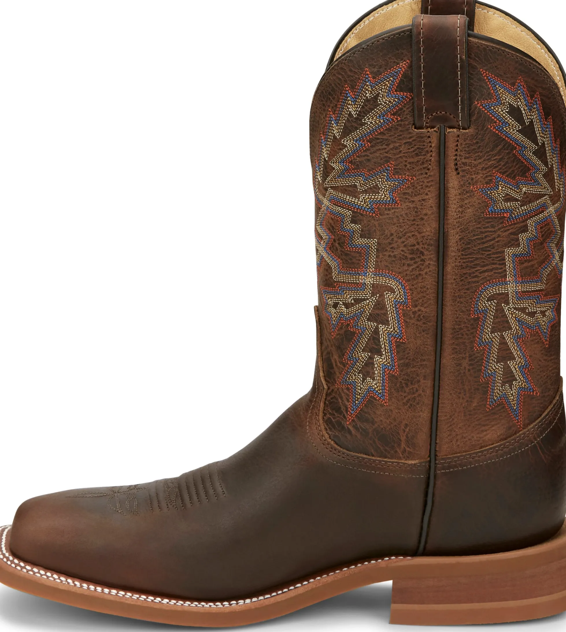 Justin Boots Bender 11" Western Boot Dark Brown Best