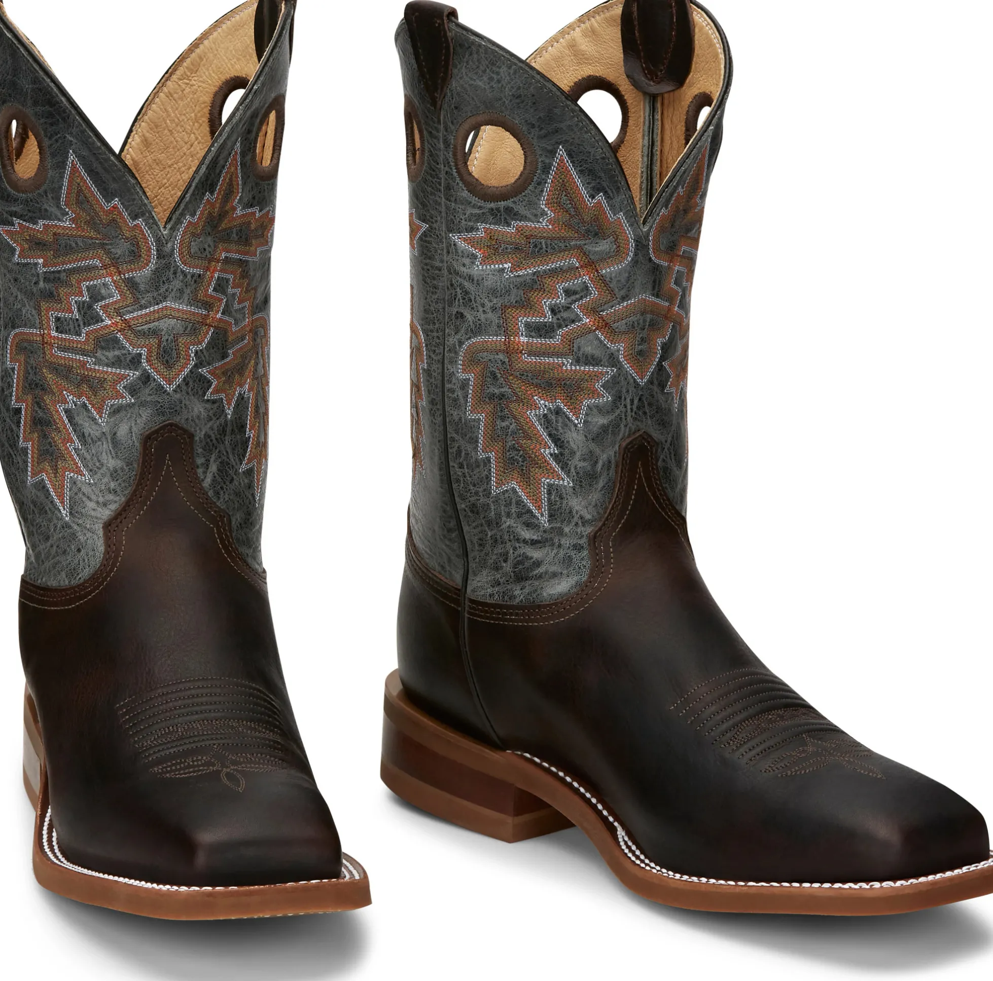 Justin Boots Bender 11" Western Boot Chocolate Brown Clearance