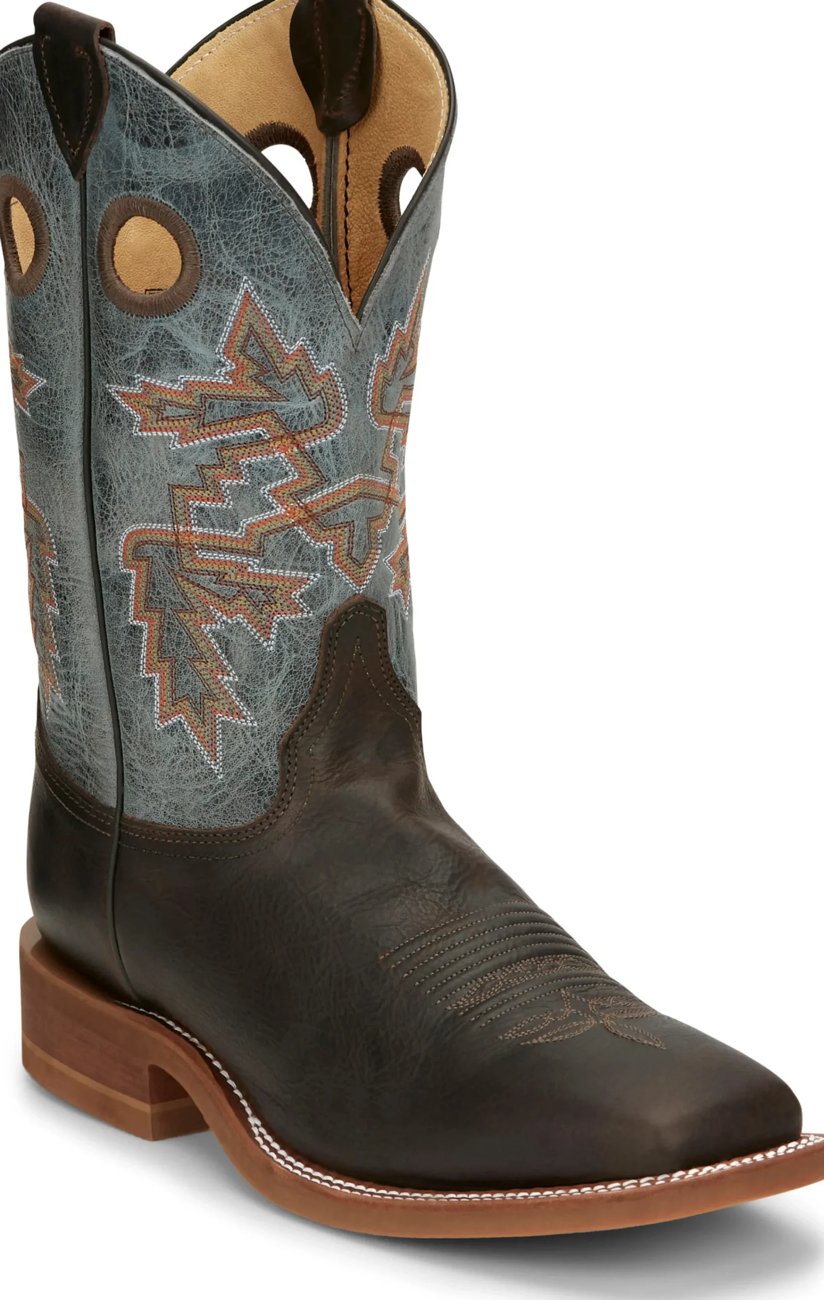 Justin Boots Bender 11" Western Boot Chocolate Brown Clearance