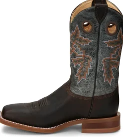 Justin Boots Bender 11" Western Boot Chocolate Brown Clearance