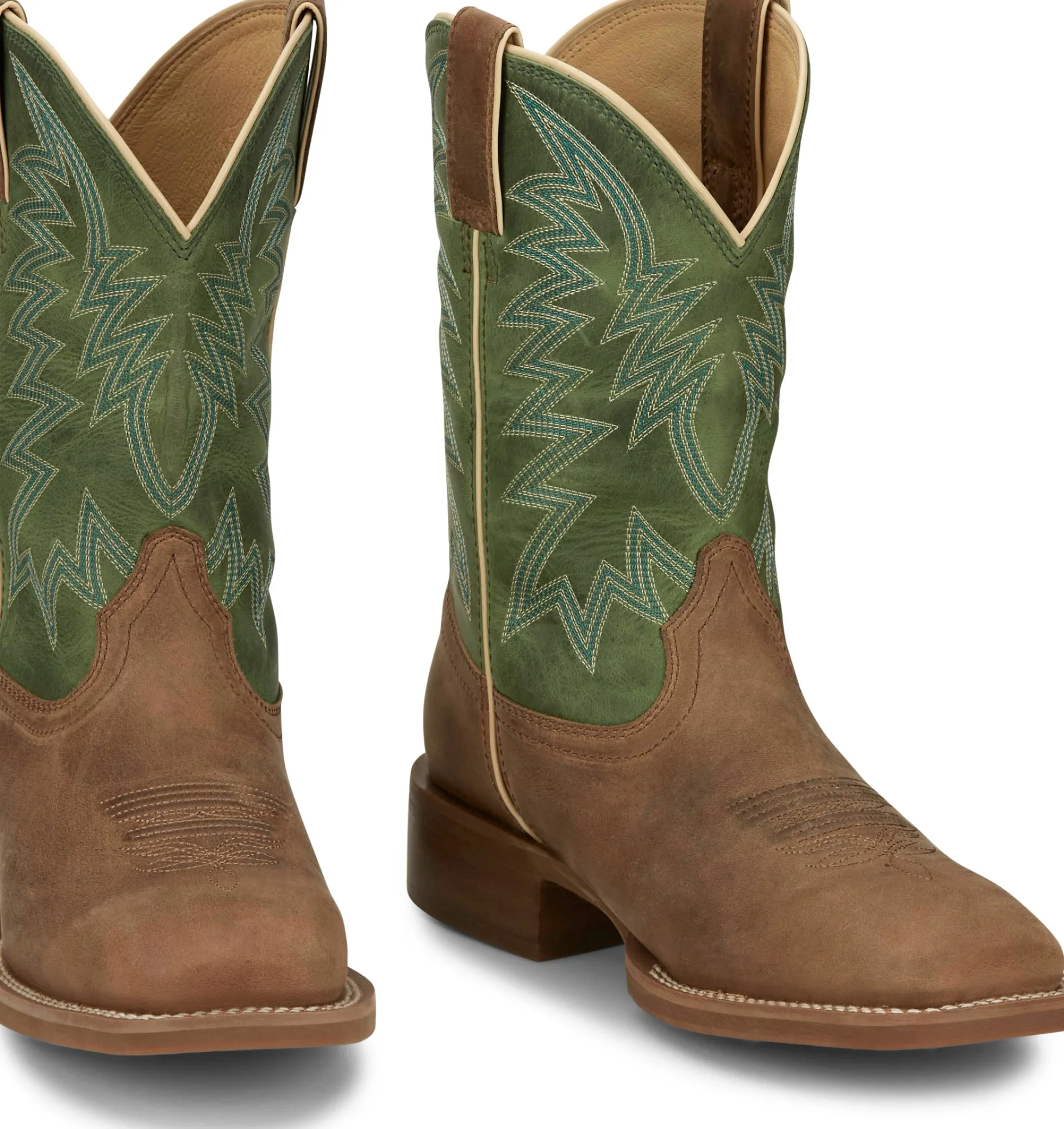 Justin Boots Big Bucks 11" Western Tan New