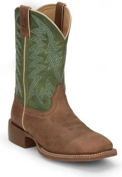 Justin Boots Big Bucks 11" Western Tan New