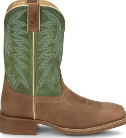Justin Boots Big Bucks 11" Western Tan New