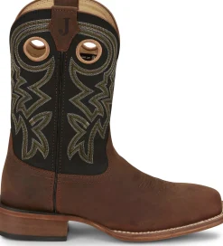 Justin Boots Big News 11" Western Walnut Hot