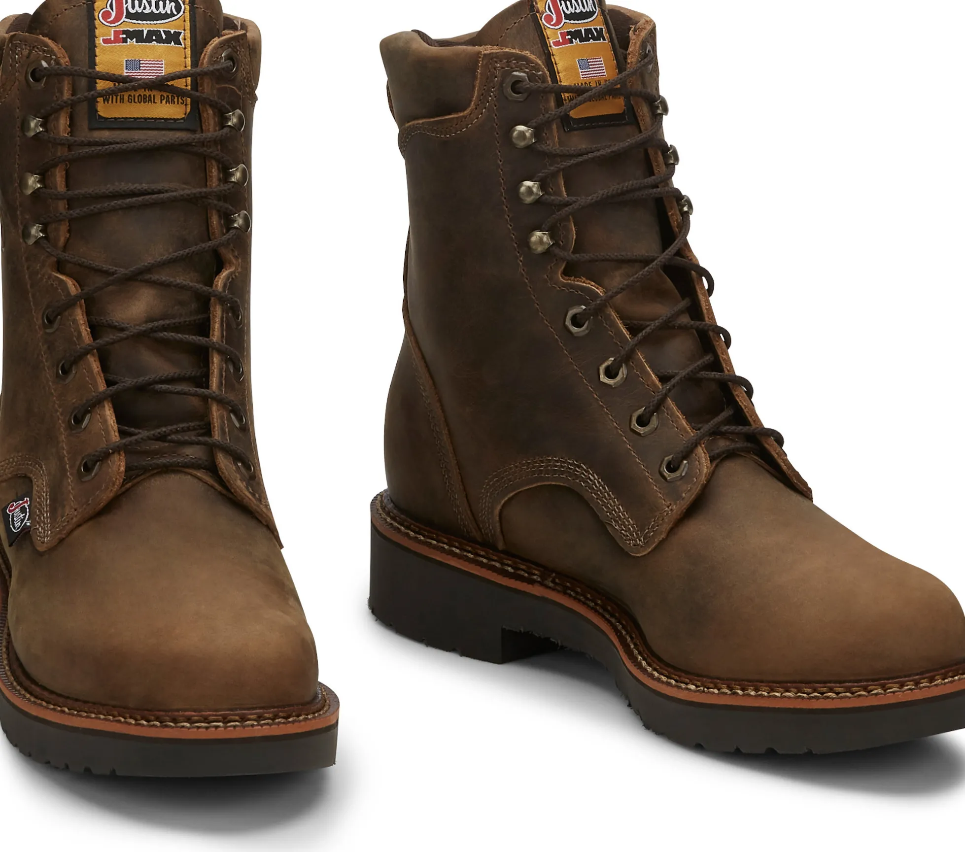 Justin Boots Blueprint 8" Work Tan Gaucho Discount