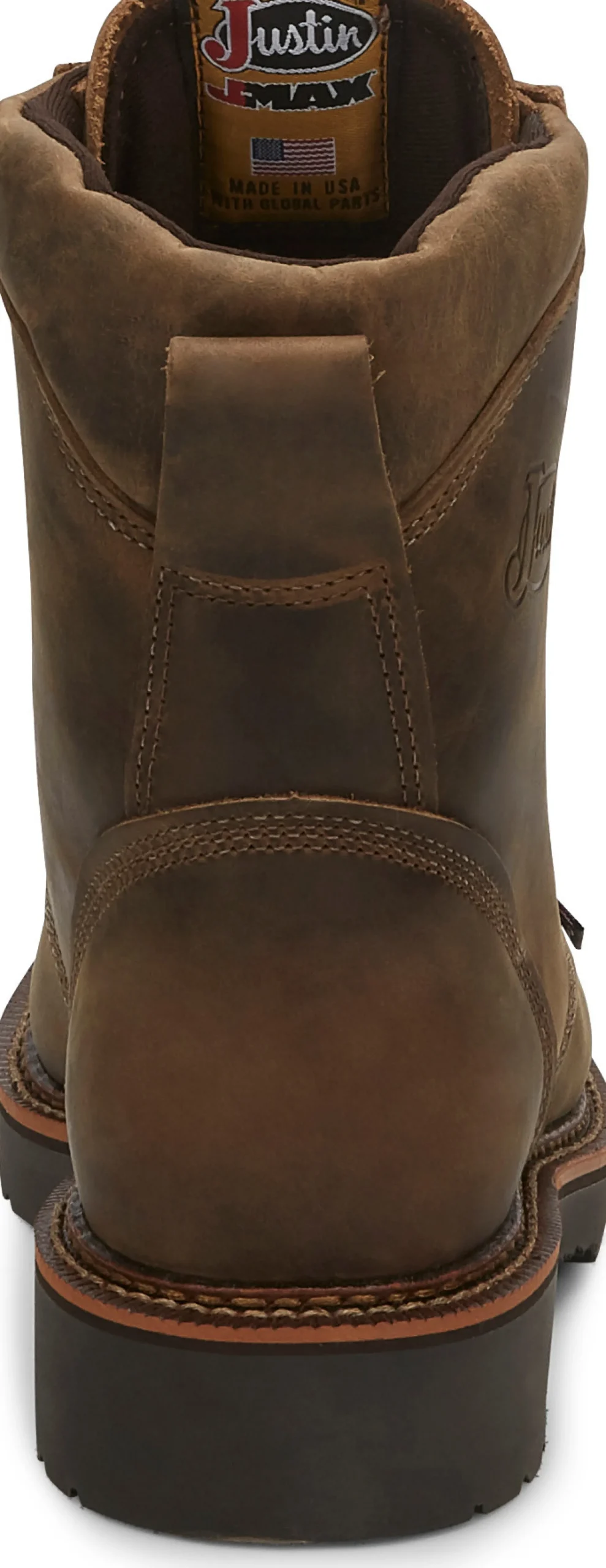 Justin Boots Blueprint 8" Work Tan Gaucho Discount