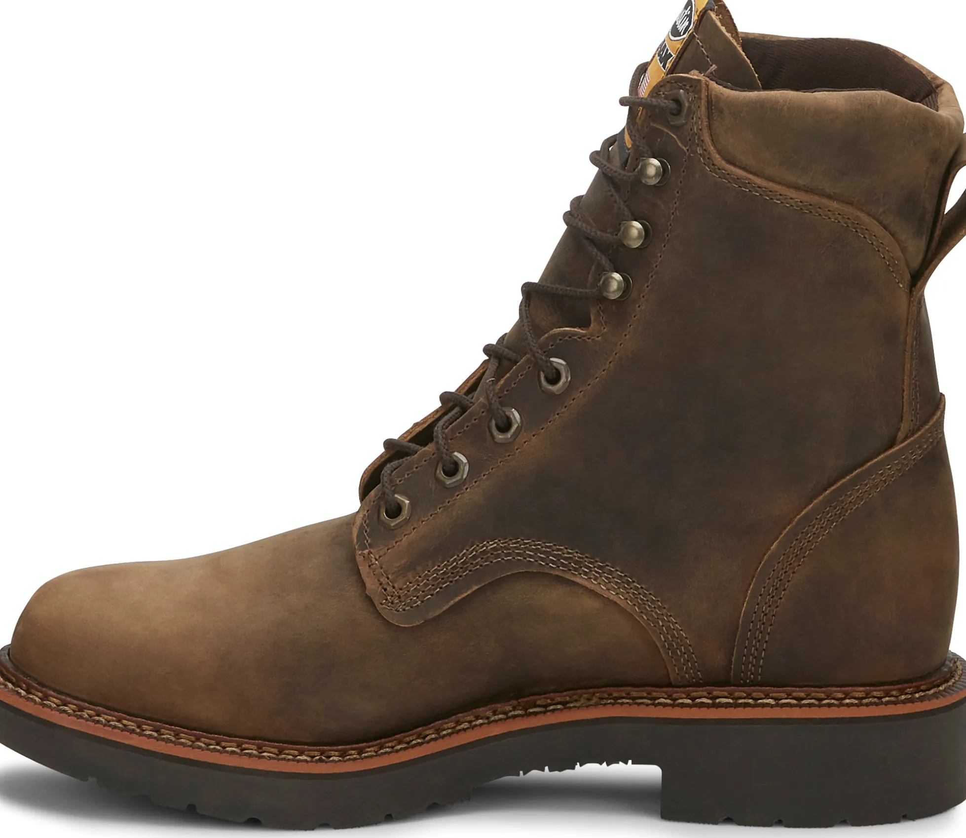Justin Boots Blueprint 8" Work Tan Gaucho Discount