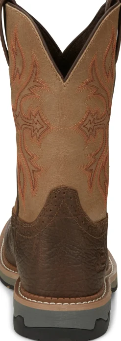 Justin Boots Bolt 11" Comp Toe Buff