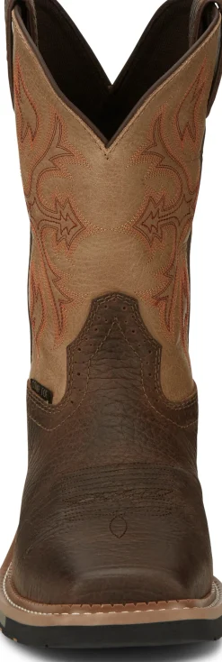 Justin Boots Bolt 11" Comp Toe Buff