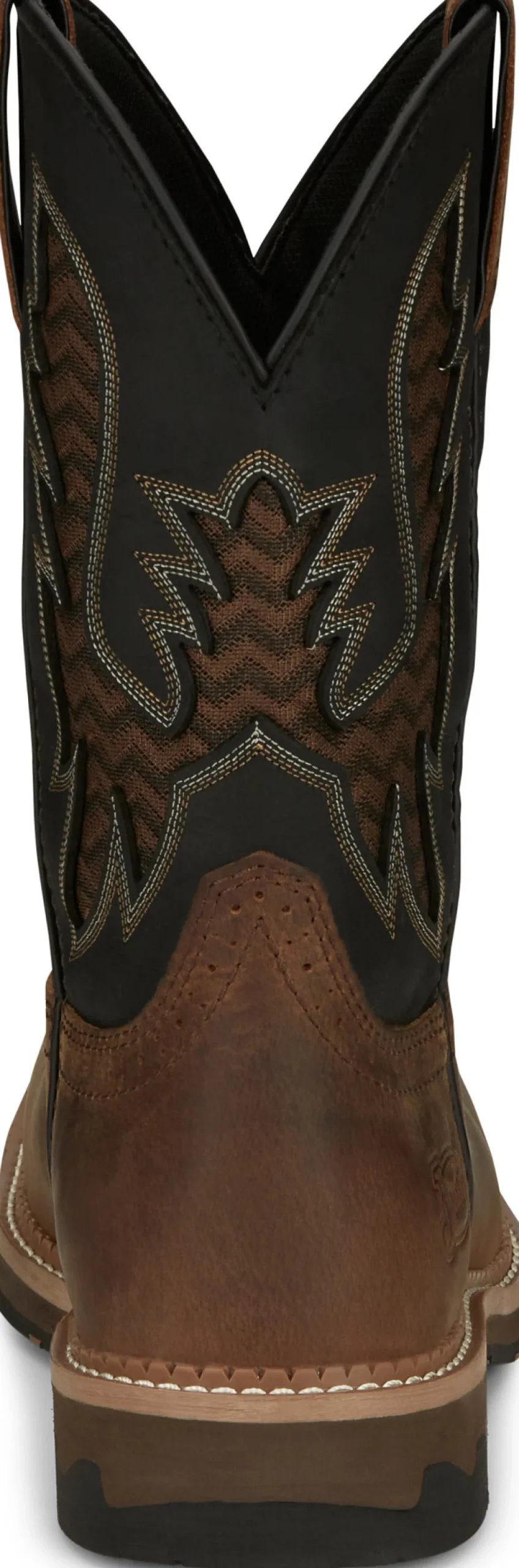 Justin Boots Bolt 11" Nano Comp Toe Pecan New
