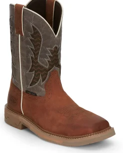 Justin Boots Bolt 11" Nano Comp Toe Redwood Discount