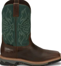 Justin Boots Bolt 11" Waterproof Hickory Clearance