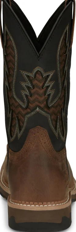 Justin Boots Bolt 11" Work Pecan