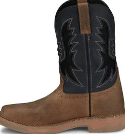 Justin Boots Bolt 11" Work Peanut Tan Best