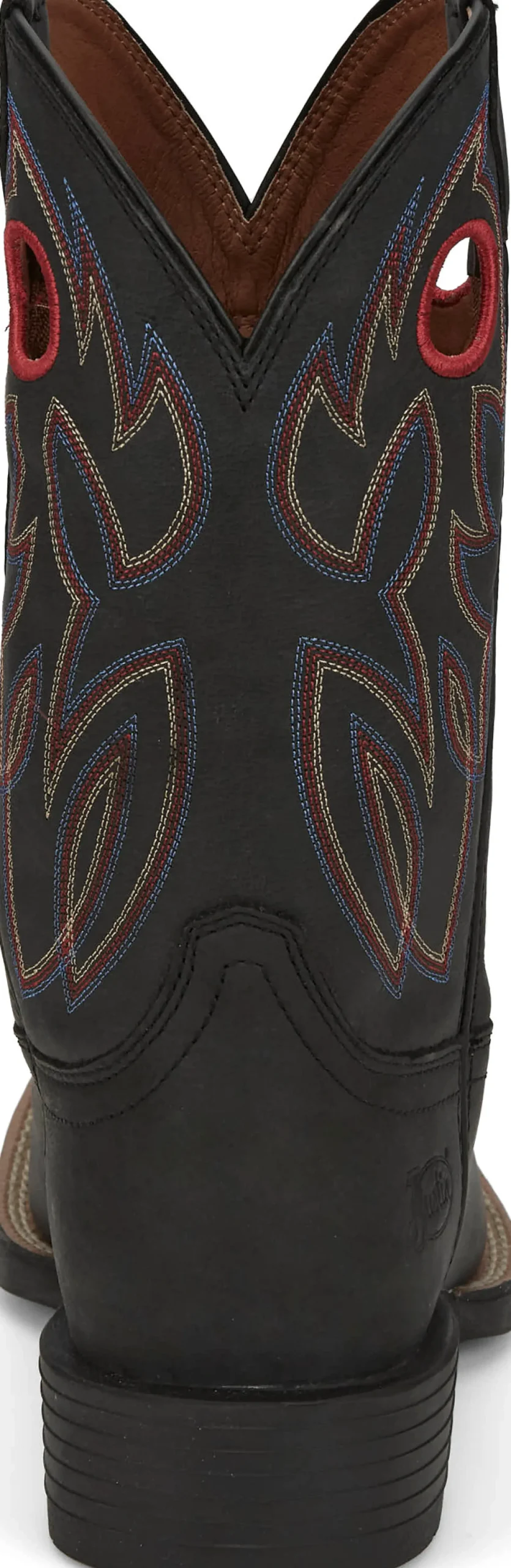 Justin Boots Bowline 11" Western Black New