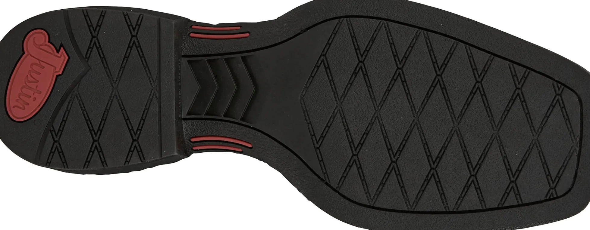 Justin Boots Bowline 11" Western Black New