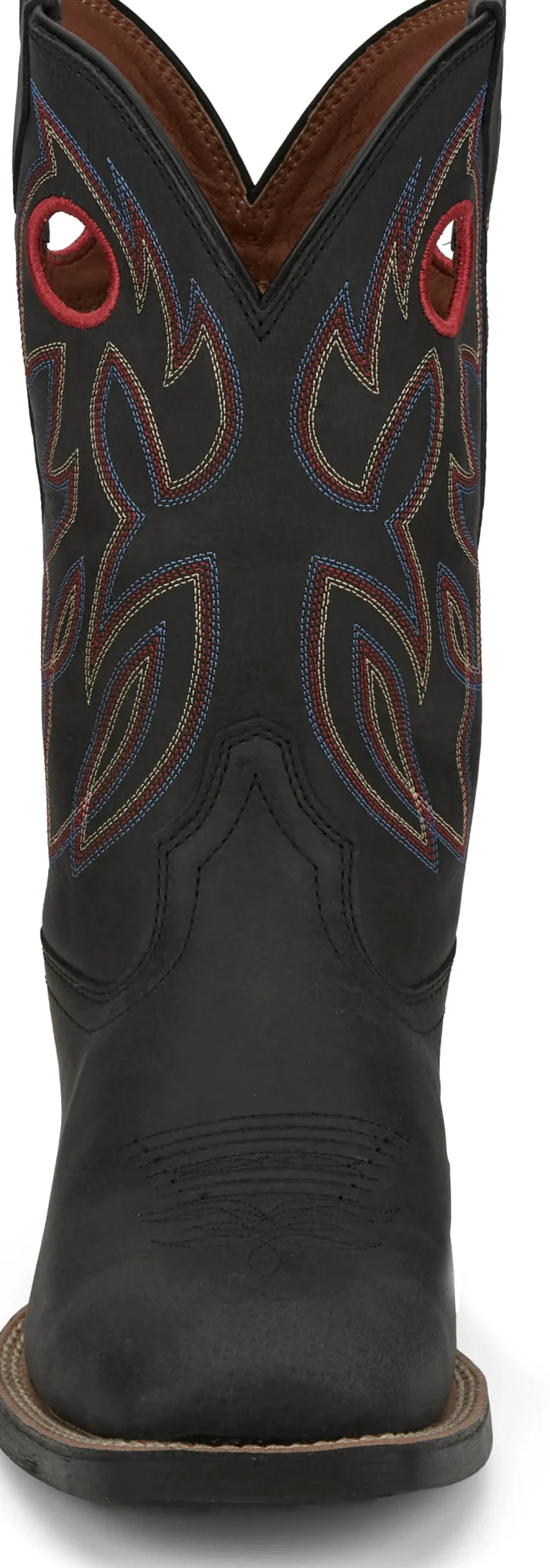 Justin Boots Bowline 11" Western Black New