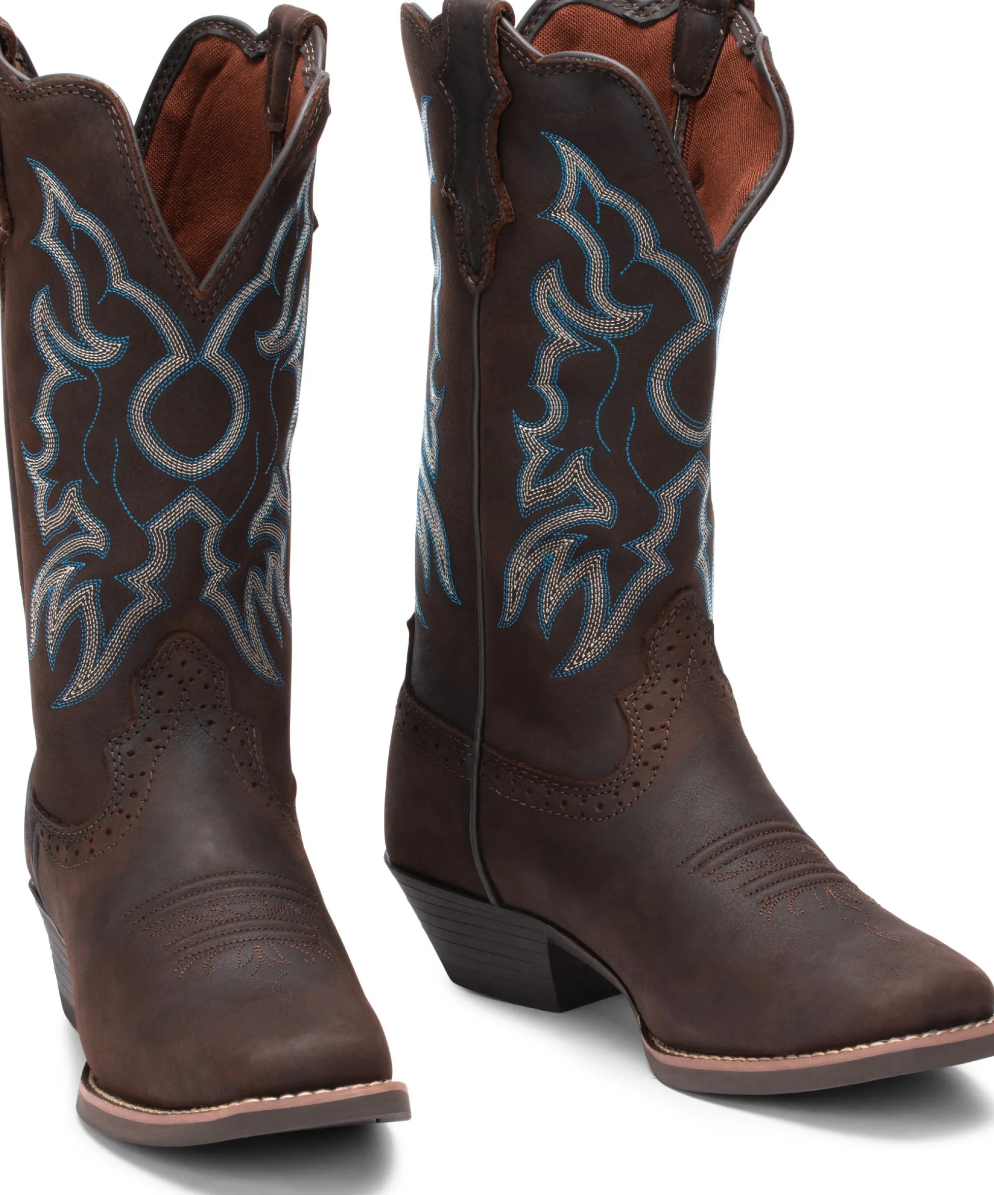Justin Boots Brandy Dark Brown Outlet
