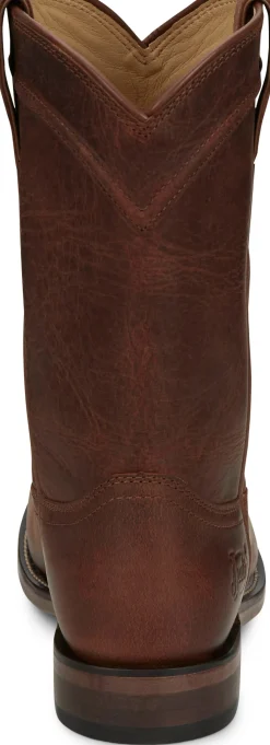 Justin Boots Braswell 10" Roper Brown Hot