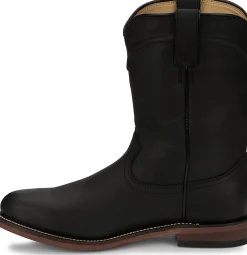 Justin Boots Braswell 10" Roper Black Online