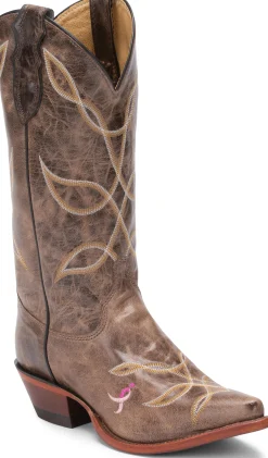 Justin Boots Brinker 13" Womens Boot Distressed Brown