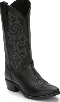 Justin Boots Buck 13" Western Black Outlet