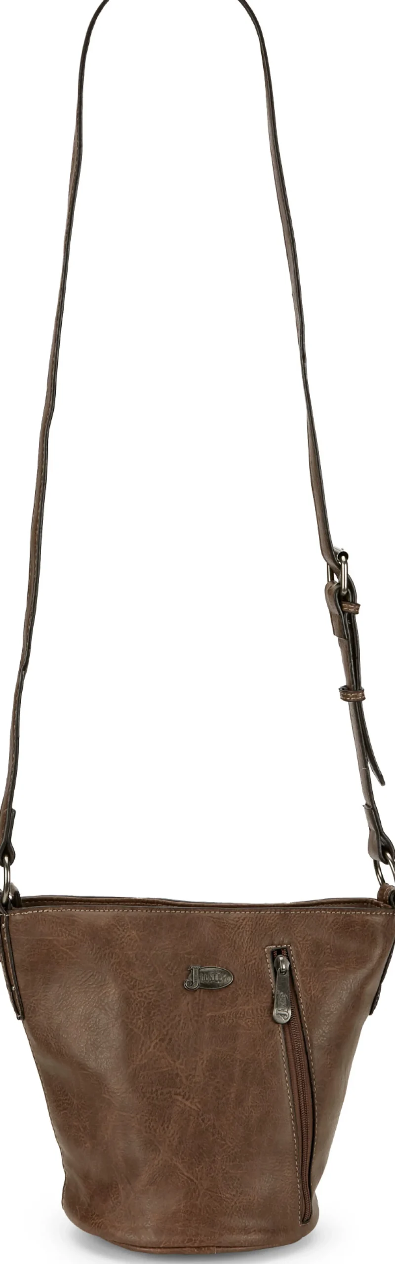 Justin Boots Bucket Bag Brown New