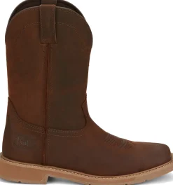 Justin Boots Buster II 11" Work Pecan Outlet