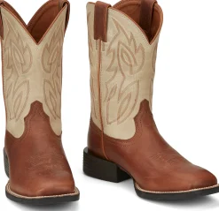 Justin Boots Canter 11" Western Whiskey Clearance