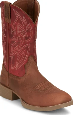 Justin Boots Canter 11" Western Roasted Cognac