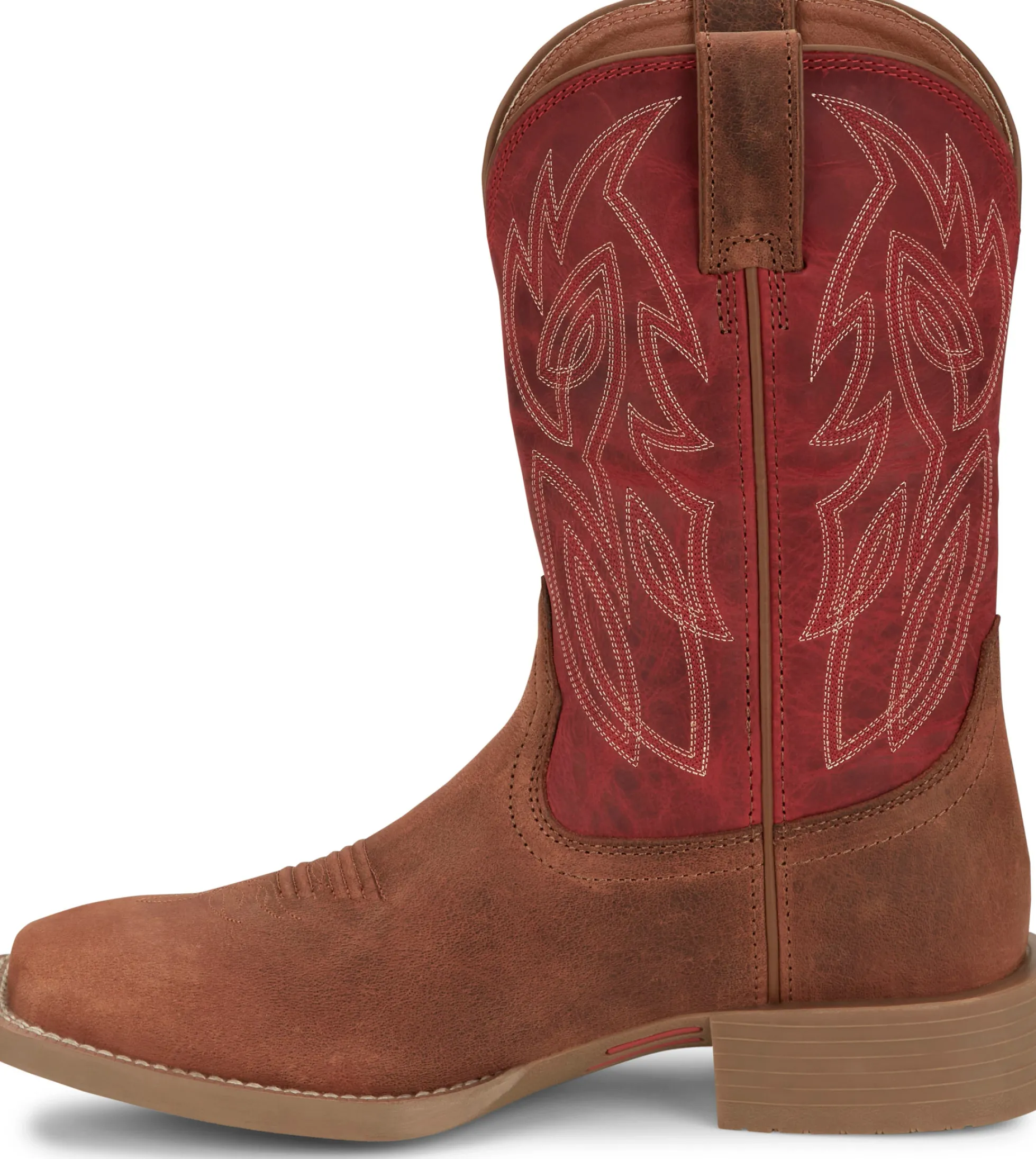 Justin Boots Canter 11" Western Roasted Cognac