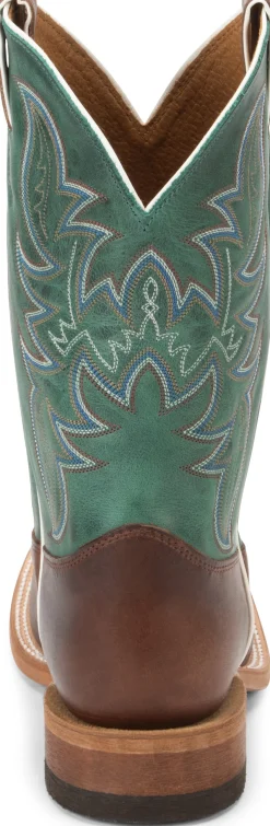 Justin Boots Cap 11" Western Aged Brown
