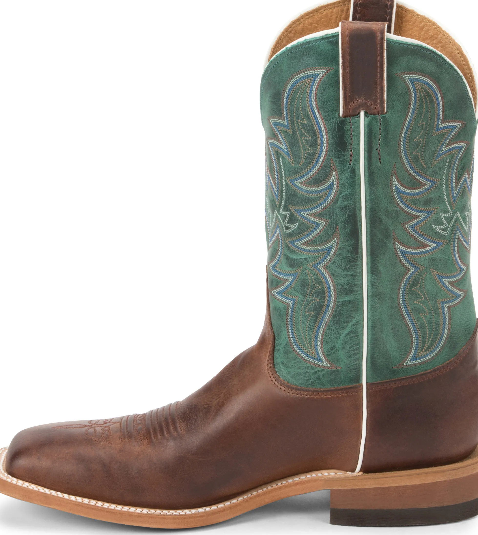 Justin Boots Cap 11" Western Aged Brown