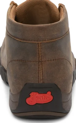 Justin Boots Cappie 4" Work Shoe Dark Brown Clearance