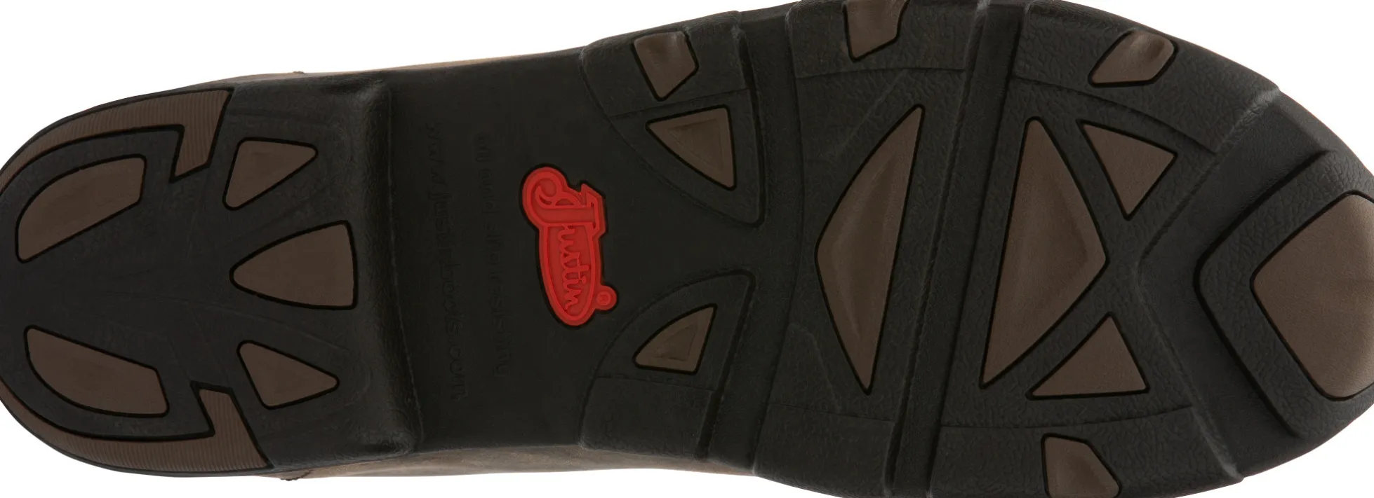 Justin Boots Cappie 4" Work Shoe Dark Brown Clearance