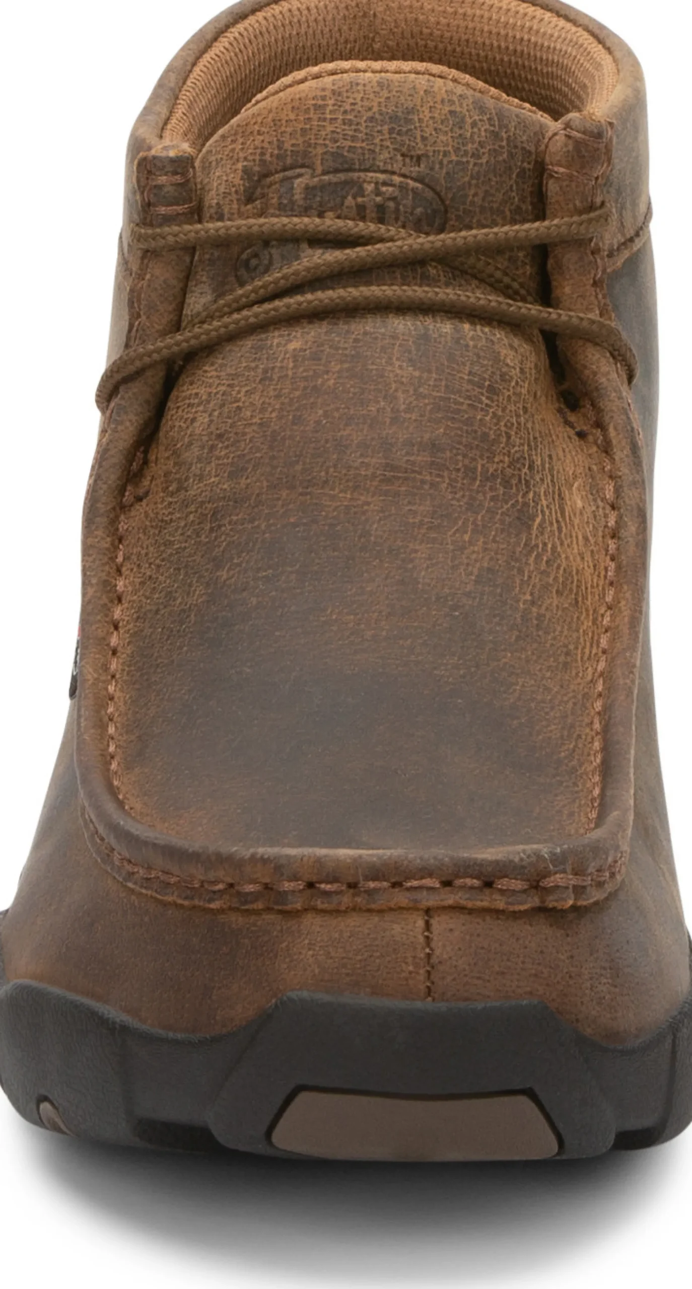 Justin Boots Cappie 4" Work Shoe Dark Brown Clearance